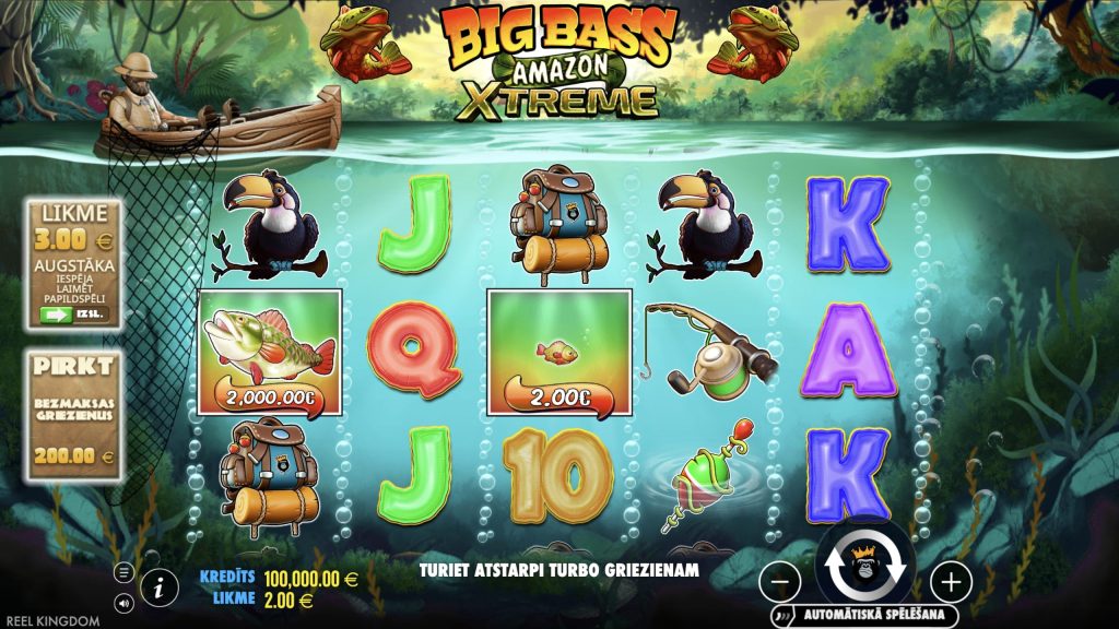 Big Bass Amazon Xtreme demo