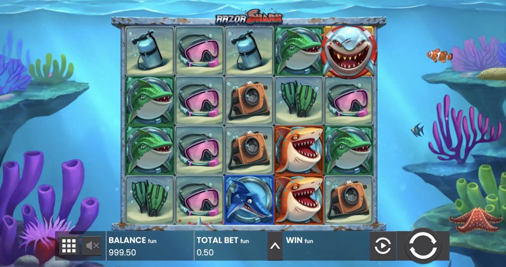 Razor Shark SpeĢles prieksĢskatiĢjujms