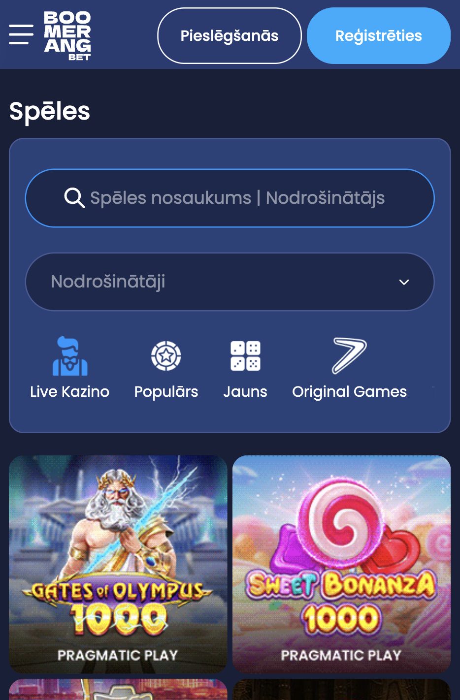 Klikšķiniet uz mūsu norādītās saites