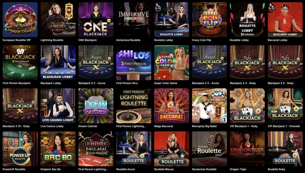 FieryPlay Casino - Live kazino