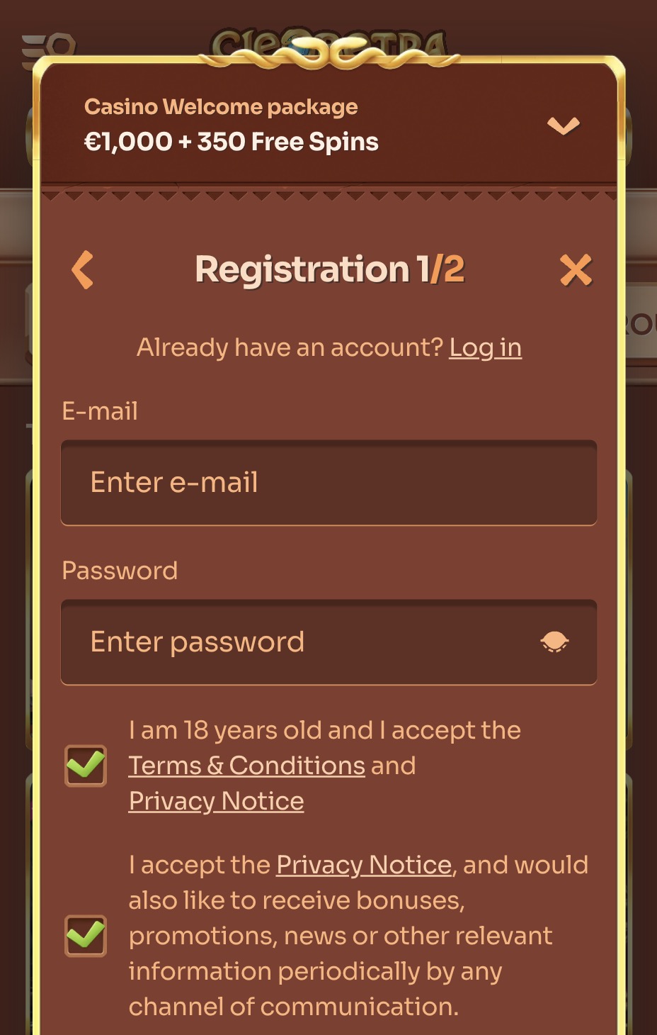 Cleobetra Registracija 3