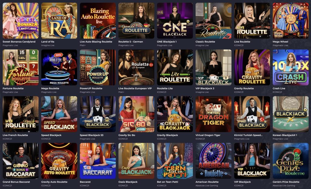 Rolling Slots Casino - live kazino