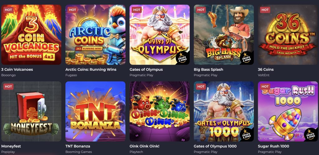 Rolling Slots spēles