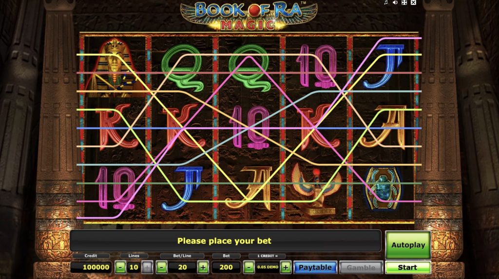 Book of Ra Magic Demo