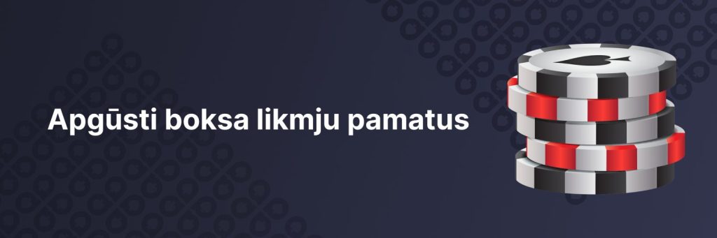 Apgūsti boksa likmju pamatus