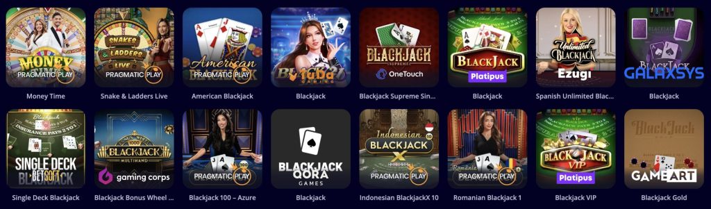 Slotoro Live kazino spēļu piedāvājums