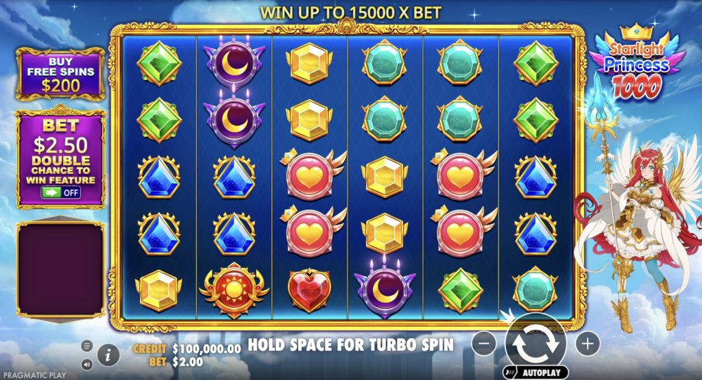 Starlight Princess 1000 PrieksĢskatiĢjums