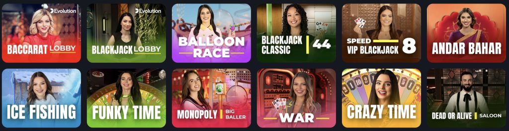 Aladins Live казино