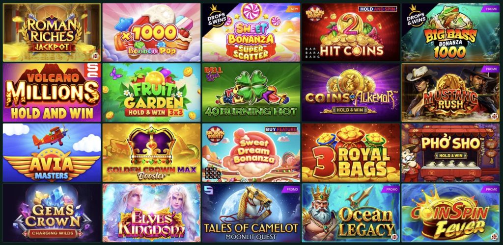 SpinBetter Casino - Spēļu automāti