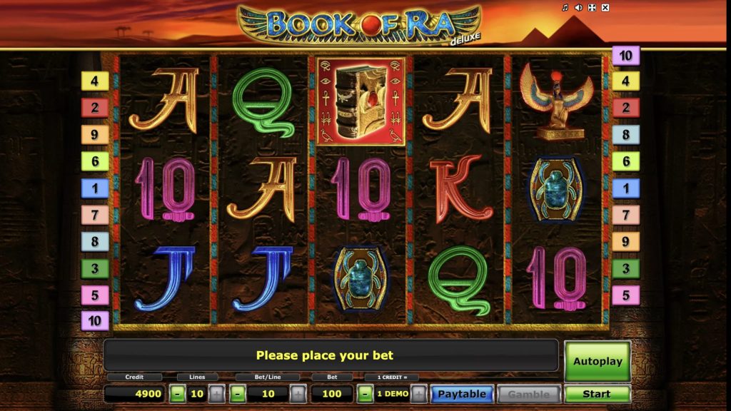 Book of Ra Deluxe demo